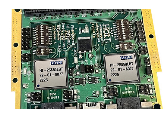 foto noticia Tarjeta mezzanine FPGA MIL-STD-1553 de doble canal.